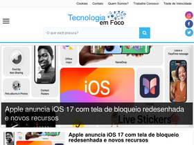 'tecfoco.com.br' screenshot