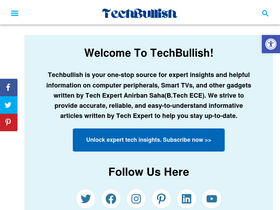 'techbullish.com' screenshot