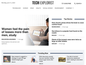 'techexplorist.com' screenshot