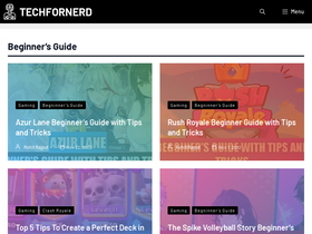 'techfornerd.com' screenshot