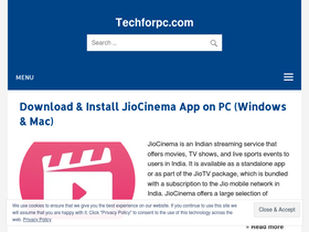 'techforpc.com' screenshot