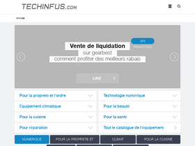 'techinfus.com' screenshot