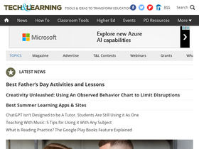 'techlearning.com' screenshot