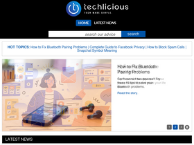 'techlicious.com' screenshot