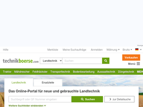 'technikboerse.com' screenshot
