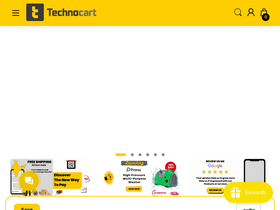 'technocart.com' screenshot