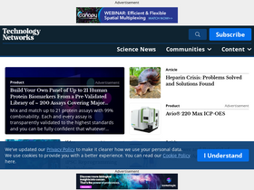 'technologynetworks.com' screenshot
