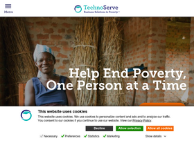 'technoserve.org' screenshot