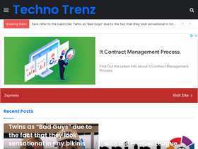 'technotrenz.com' screenshot