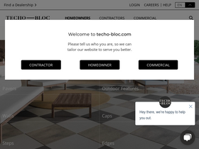 'techo-bloc.com' screenshot