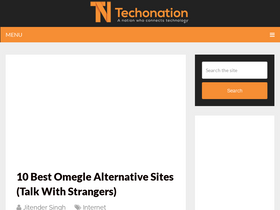 'techonation.com' screenshot
