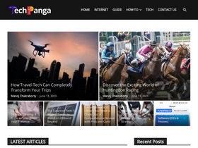 'techpanga.com' screenshot