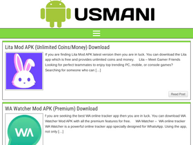 'techusmanii.com' screenshot