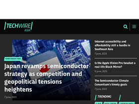 'techwireasia.com' screenshot