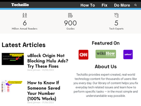 'techzillo.com' screenshot