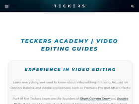 'teckers.com' screenshot
