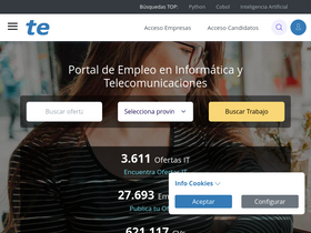 'tecnoempleo.com' screenshot