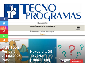 'tecnoprogramas.com' screenshot