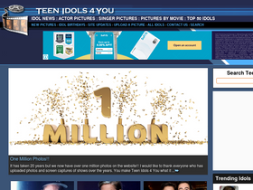 'teenidols4you.com' screenshot