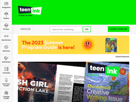'teenink.com' screenshot