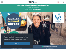 'tefl.org' screenshot