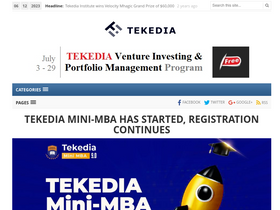 'tekedia.com' screenshot