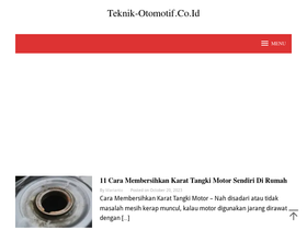 'teknik-otomotif.co.id' screenshot