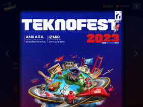 'teknofest.org' screenshot