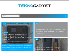 'teknogadyet.com' screenshot