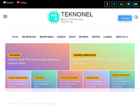 'teknonel.com' screenshot
