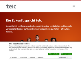 'telc.net' screenshot