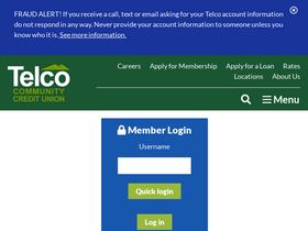 'telcoccu.org' screenshot