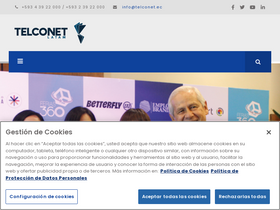'telconet.net' screenshot