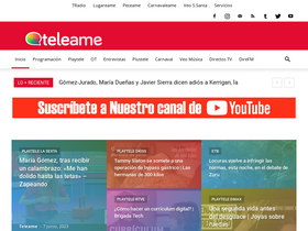 'teleame.com' screenshot
