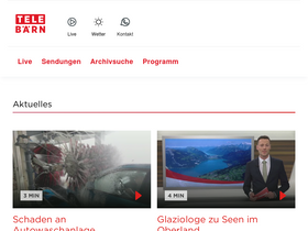 'telebaern.tv' screenshot