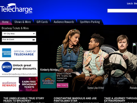 'telecharge.com' screenshot