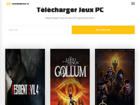 'telecharger-jeuxpc.fr' screenshot