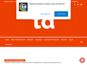 'telediariodigital.net' screenshot