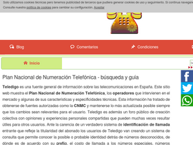 'teledigo.com' screenshot