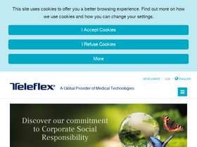 'teleflex.com' screenshot