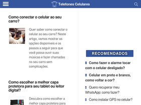 'telefonescelulares.com.br' screenshot