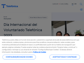 'telefonica.com' screenshot