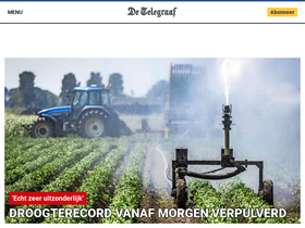 'telegraaf.nl' screenshot