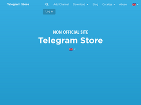 'telegram-store.com' screenshot