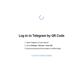 'telegramm.site' screenshot