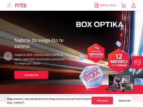 'telekom.rs' screenshot