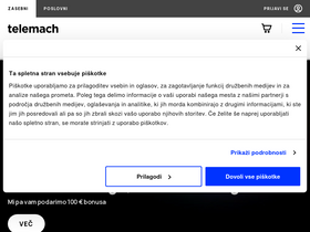 'telemach.si' screenshot