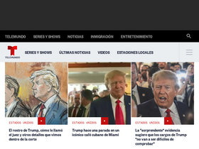 'telemundo.com' screenshot