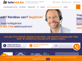 'telenet.hu' screenshot