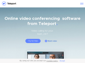 'teleport.video' screenshot